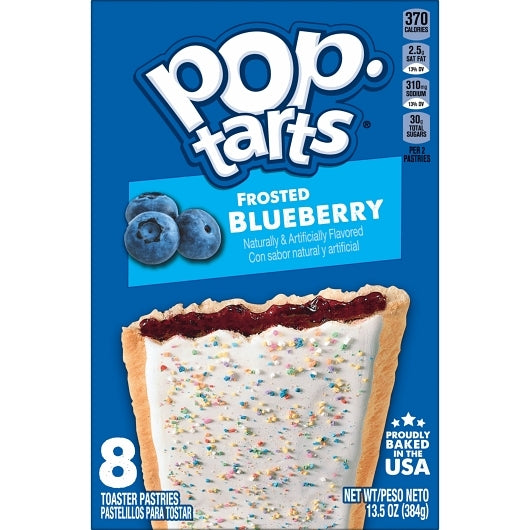 Pop-Tarts Frosted Blueberry, 12 x 13.5 oz Case - DOT product image 4