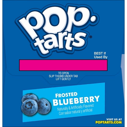 Pop-Tarts Frosted Blueberry, 12 x 13.5 oz Case - DOT product image 8