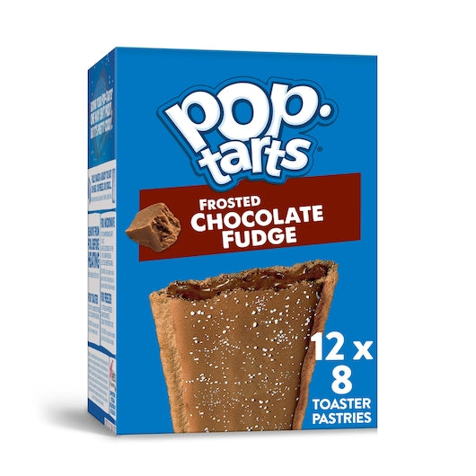 Pop-Tarts Frosted Chocolate Fudge, 12 x 13.5 oz Case - Bakery & Desserts