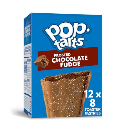 Pop-Tarts Frosted Chocolate Fudge, 12 x 13.5 oz Case - Bakery & Desserts