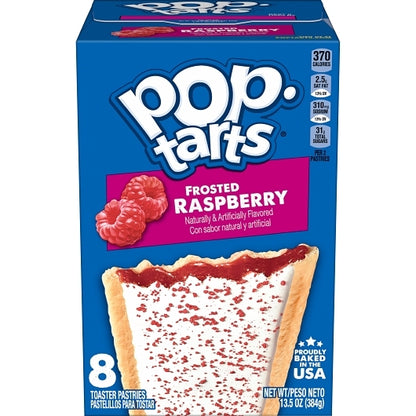 Pop-Tarts Frosted Raspberry, 12 x 13.5 oz Case - Bakery & Desserts
