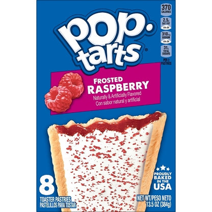 Pop-Tarts Frosted Raspberry, 12 x 13.5 oz Case - DOT product image 2