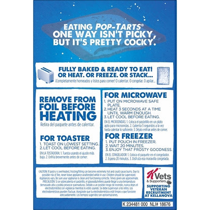 Pop-Tarts Frosted Raspberry, 12 x 13.5 oz Case - DOT product image 5