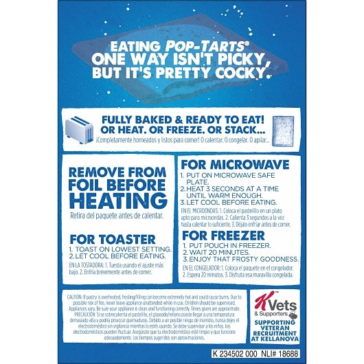 Pop-Tarts Frosted Strawberry, 12 x 13.5 oz Case - DOT product image 6