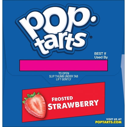 Pop-Tarts Frosted Strawberry, 12 x 13.5 oz Case - DOT product image 8