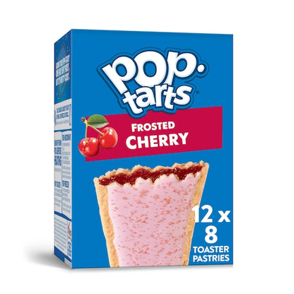 Pop-Tarts Frosted Cherry, 12 x 13.5 oz Case - Bakery & Desserts