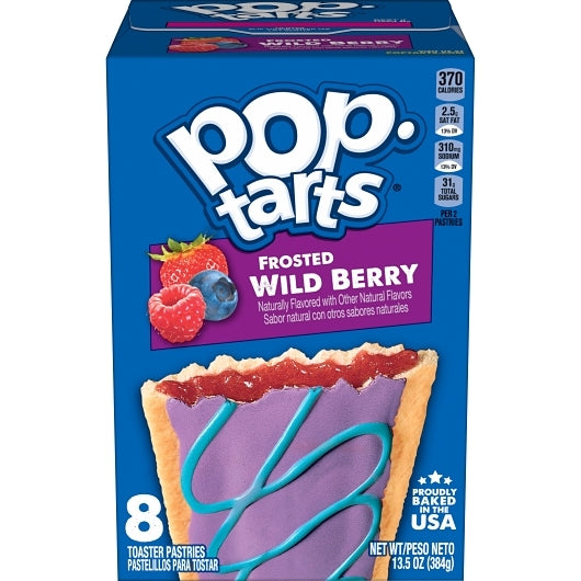 Pop-Tarts Wild Berry, 12 x 13.5 oz Case - Bakery & Desserts