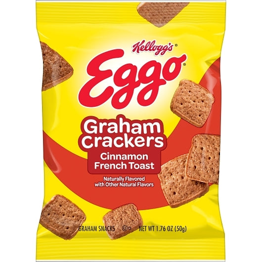 Kellogg's Crunchmania Graham Crackers Cinnamon French Toast, 100 x 1.76 oz Case - DOT product image 2