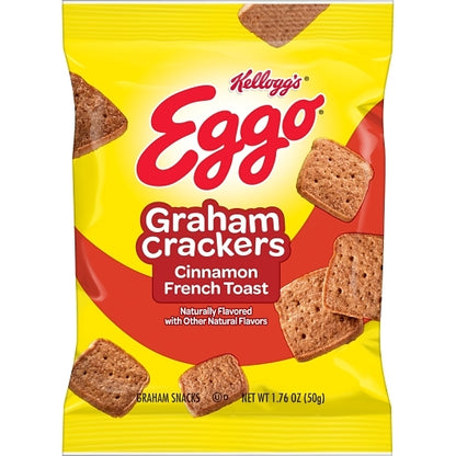 Kellogg's Crunchmania Graham Crackers Cinnamon French Toast, 100 x 1.76 oz Case - DOT product image 2