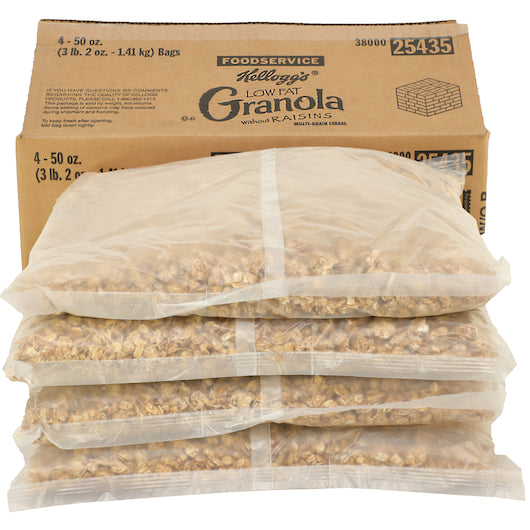 Kellogg's Low Fat Granola Without Raisins Cereal, 1 x 12.5 lb Case - DOT product image 3