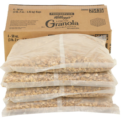 Kellogg's Low Fat Granola Without Raisins Cereal, 1 x 12.5 lb Case - DOT product image 3