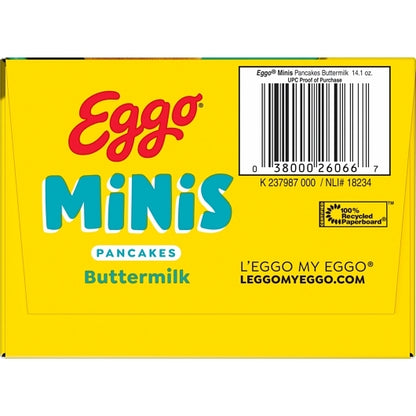 Eggo Mini Buttermilk Pancakes, 8 x 14.1 oz Case - DOT product image 5