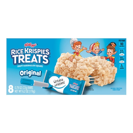 Kellogg's Rice Krispies Original Square Treat, 12 x 8 x 0.78 oz Case - DOT product image 3