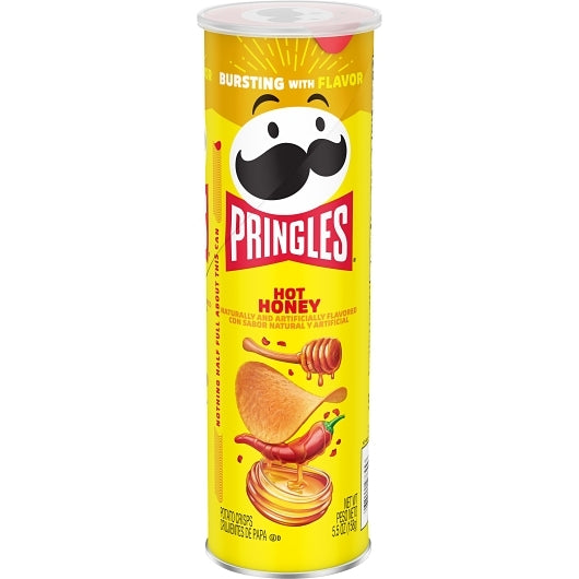 Pringles Crisps Hot Honey, 14 x 5.5 oz Case - Pantry Ingredients