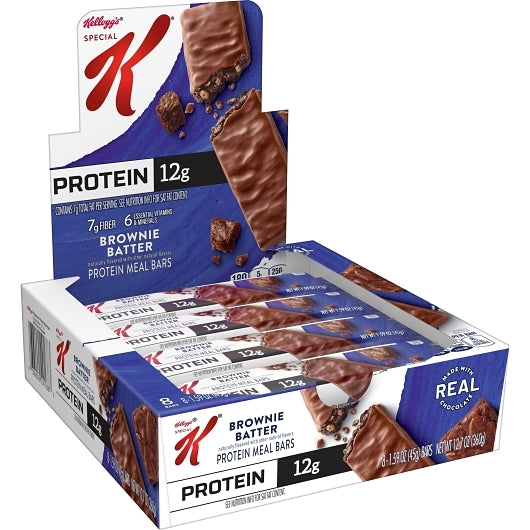 Kelloggs Special K Protein Meal Bar Brownie Batter, 6 x 8 x 1.59 oz Case - DOT product image 8