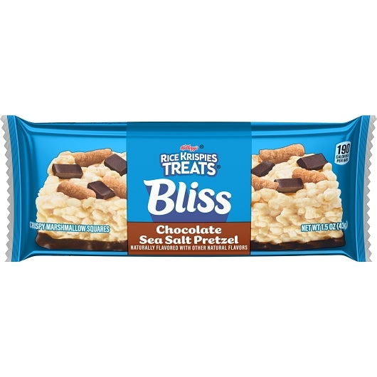 Kellogg's Chocolate Rice Krispies Bliss Treats Squares, 8 x 12 x 1.5 oz Case - Snack Bars & Granola Bars - image 2