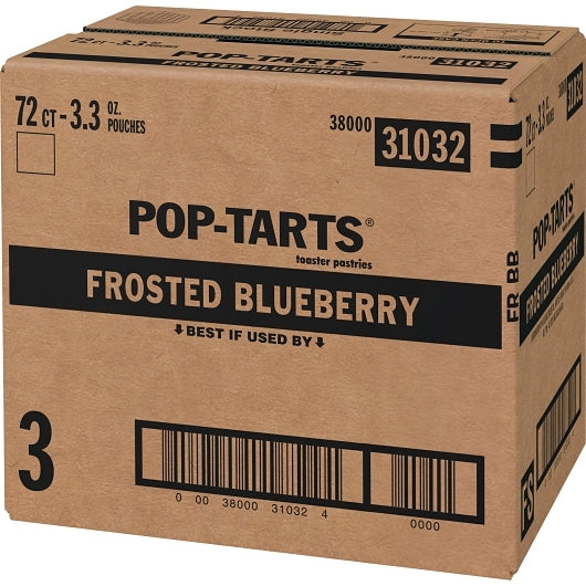 KEEBLER Pop Tarts Frosted Blueberry Two Count, 12 x 6 x 3.3 oz Case - DOT product image 7
