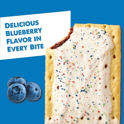 KEEBLER Pop Tarts Frosted Blueberry Two Count, 12 x 6 x 3.3 oz Case - DOT product image 3