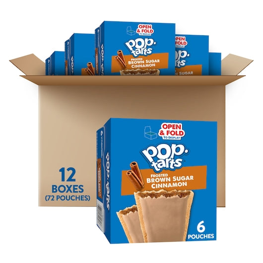 Frosted Brown Sugar Frosted Sugar Cinnamon, 12 x 6 x 3.3 oz Case - Bakery & Desserts