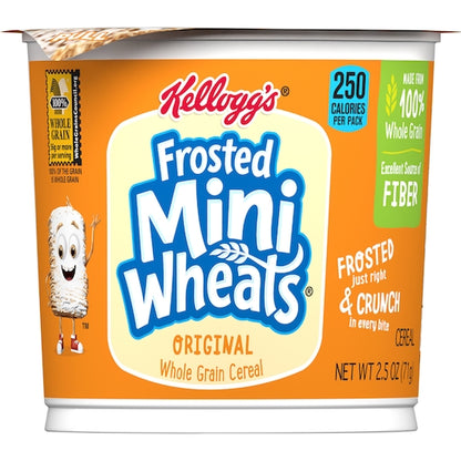 Wholesale CASE of Mini Wheats Bite Size Frosted Cereal, 10 x 6 x 2.5 oz Case - DOT product image 7