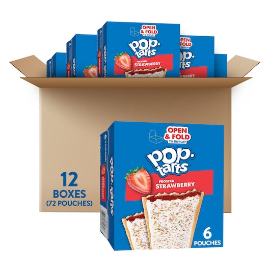 Pop-Tarts Frosted Strawberry, 12 x 6 x 3.3 oz Case - DOT product image 6
