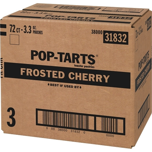 Pop-Tarts Frosted Open & Fold Display Cherry Pastry, 12 x 6 x 3.3 oz Case - DOT product image 5