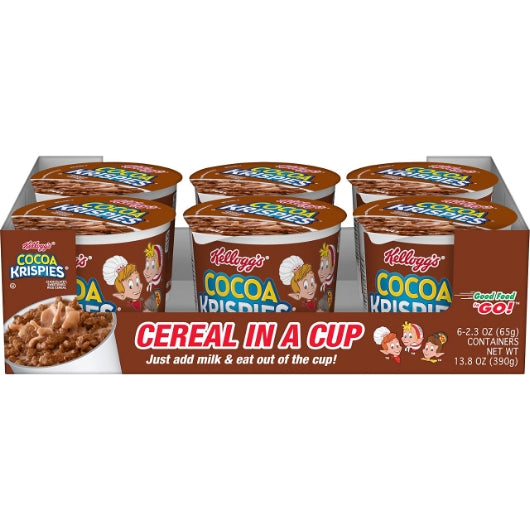 Kelloggs Cocoa Krispies Cereal, 10 x 13.8 oz Case - Breakfast Foods