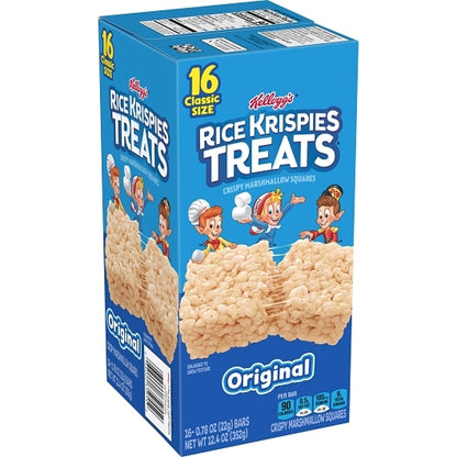 Kelloggs Rice Krispies Value Pack Original Square Treat, 6 x 16 x 0.78 oz Case - DOT product image 3