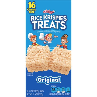 Kelloggs Rice Krispies Value Pack Original Square Treat, 6 x 16 x 0.78 oz Case - DOT product image 2