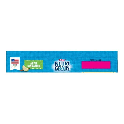 Kelloggs Nutri-Grain Apple Cinnamon Cereal Bar, 12 x 8 x 1.3 oz Case - DOT product image 5