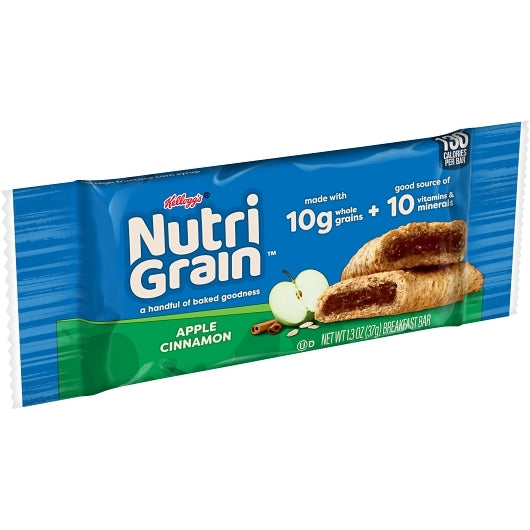 Nutrigrain Apple Bars Nutri-Grain Apple Cinnamon Cereal Bar, 3 x 16 x 1.3 oz Case - DOT product image 6
