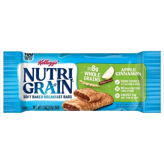 Nutrigrain Apple Bars Nutri-Grain Apple Cinnamon Cereal Bar, 3 x 16 x 1.3 oz Case - DOT product image 4