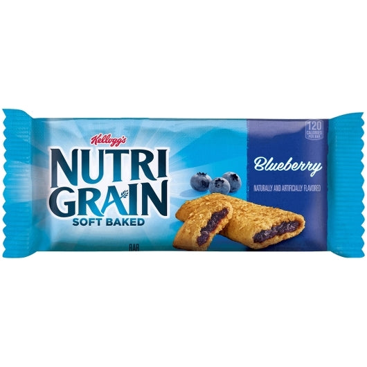 Nutrigrain Blueberry Bars Nutri-Grain Blueberry Cereal Bar, 3 x 16 x 1.3 oz Case - DOT product image 3