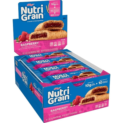Nutrigrain Raspberry Bars Nutri-Grain Raspberry Cereal Bars, 3 x 16 x 1.3 oz Case - DOT product image 6