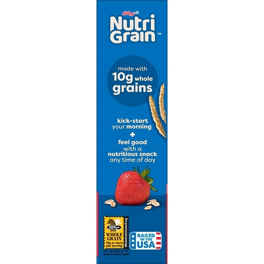 Nutrigrain Strawberry Bars Nutri-Grain Strawberry Cereal Bar, 12 x 8 x 1.3 oz Case - DOT product image 7