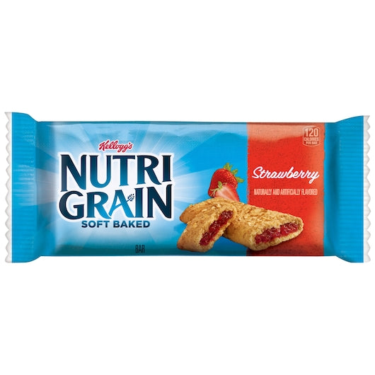 Kellogg's Nutri-Grain Strawberry Cereal Bars, 3 x 16 x 1.3 oz Case - DOT product image 4