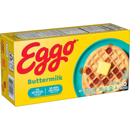 Eggo Buttermilk Waffle, 8 x 12.3 oz Case - DOT product image 3