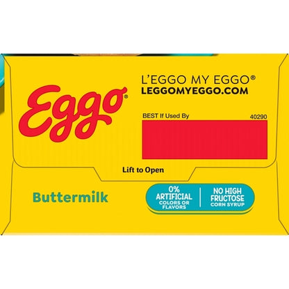 Eggo Buttermilk Waffle, 8 x 12.3 oz Case - DOT product image 5