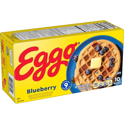 Eggo Blueberry Waffle, 8 x 12.3 oz Case - DOT product image 3