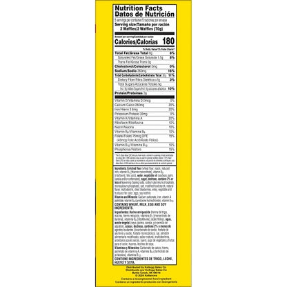 Eggo Blueberry Waffle, 8 x 12.3 oz Case - DOT product image 7