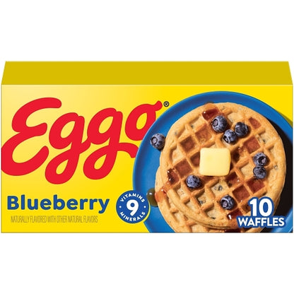 Eggo Blueberry Waffle, 8 x 12.3 oz Case - DOT product image 6