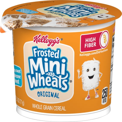 Wholesale CASE of Mini Wheats Bite Size Frosted Cereal, 10 x 6 x 2.5 oz Case - DOT product image 3
