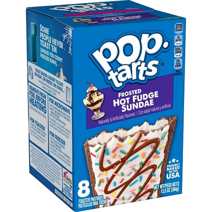 Pop Tarts Ice Frosted Hot Fudge Sundae Pastry, 12 x 13.5 oz Case - DOT product image 6