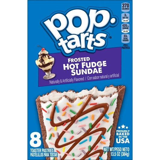 Pop Tarts Ice Frosted Hot Fudge Sundae Pastry, 12 x 13.5 oz Case - DOT product image 5