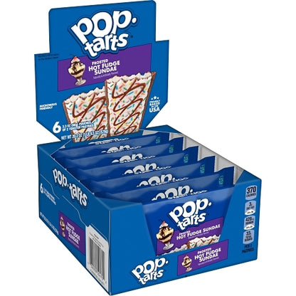 Pop Tarts Ice Pop-Tarts Frosted Open & Fold Display Hot Fudge Sunday Pastry, 12 x 6 x 3.3 oz Case - DOT product image 6