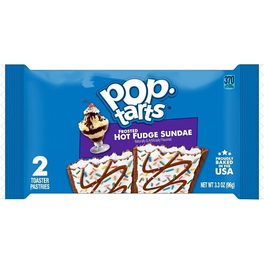 Pop Tarts Ice Pop-Tarts Frosted Open & Fold Display Hot Fudge Sunday Pastry, 12 x 6 x 3.3 oz Case - DOT product image 5
