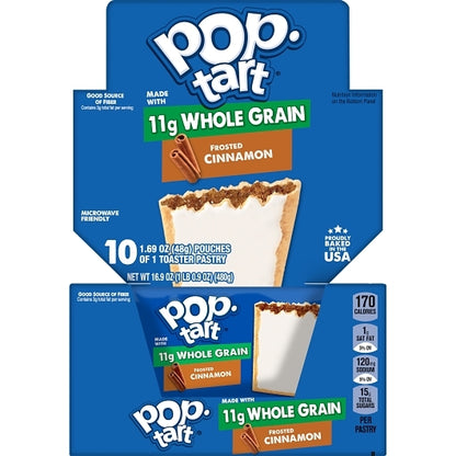 Kellogg's Whole Grain Frosted Brown Sugar Cinnamon Pastry, 12 x 10 x 1.69 oz Case - DOT product image 3