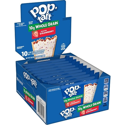 Pop-Tarts Whole Grain Frosted Strawberry Pastry, 12 x 10 x 1.69 oz Case - DOT product image 5
