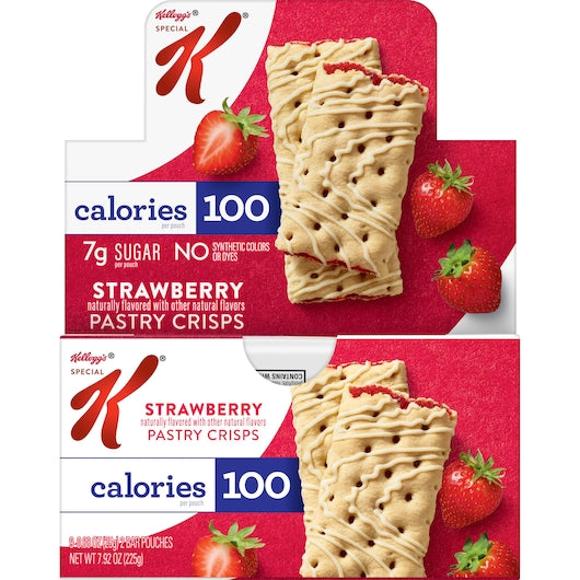 Kellogg's Special K Strawberry Strudel Pastry Crisp, 9 x 9 x 0.88 oz Case - DOT product image 6