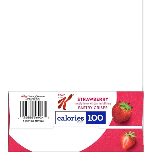 Kellogg's Special K Strawberry Strudel Pastry Crisp, 9 x 9 x 0.88 oz Case - DOT product image 4